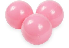 Ballenbak ballen poeder roze (70mm) 1000 stuks