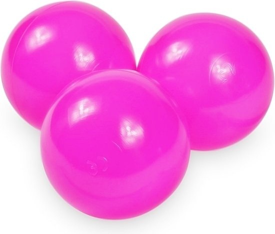Ballenbak ballen roze (70mm) 100 stuks