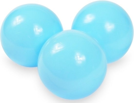 Ballenbak ballen baby blauw (70mm) 300 stuks
