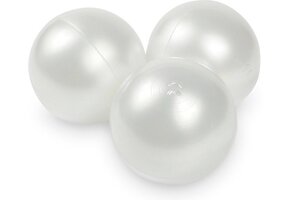 Ballenbak ballen parelmoer (70mm) 100 stuks