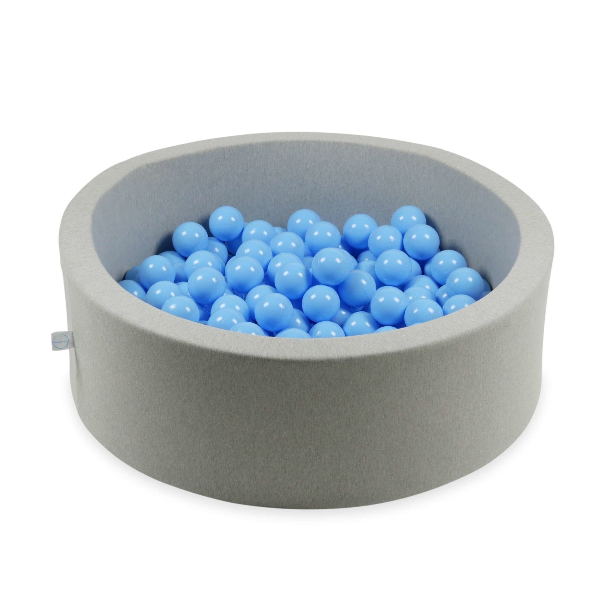 Ballenbak ballen baby blauw (70mm) 100 stuks