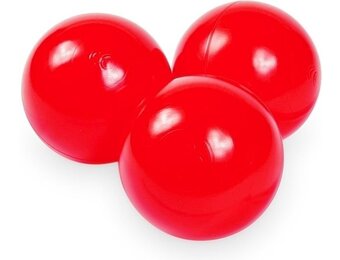 Ballenbak ballen rood (70mm) 500 stuks