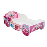 Prinsessen kinderbed koets – roze – 160x80 cm