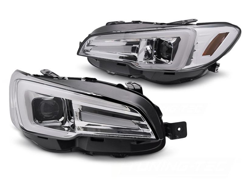 Koplampen - LED - voor Subaru WRX 2014-2022 - DRL - chroom