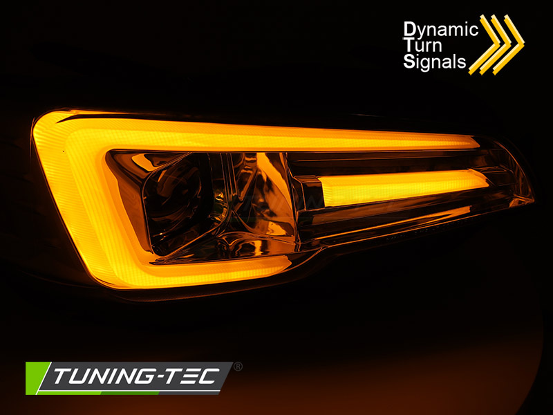 Koplampen - LED - voor Subaru WRX 2014-2022 - DRL - chroom
