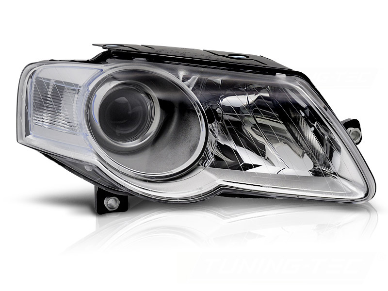 Koplamp rechts - voor VW Passat B6 3C 03/2005-2010 sedan/kombi - chroom
