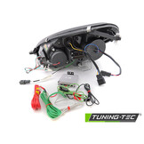 Koplampen Xenon geschikt voor Mercedes R171 SLK 2004-2011- DRL - zwart