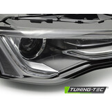 Koplamp rechts Xenon - voor Audi A5 2011-2012 cabrio/coupe/liftback - zwart