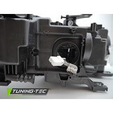 Koplamp rechts Xenon - voor Audi A5 2011-2012 cabrio/coupe/liftback - zwart