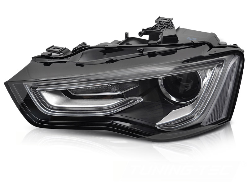 Koplamp links Xenon - voor Audi A5 2011-2012 cabrio/coupe/liftback - zwart