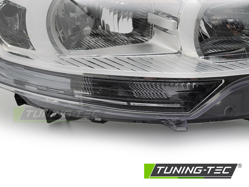 Koplamp links - voor CITROEN C5 2008-2010 sedan/liftback - TYC - chroom