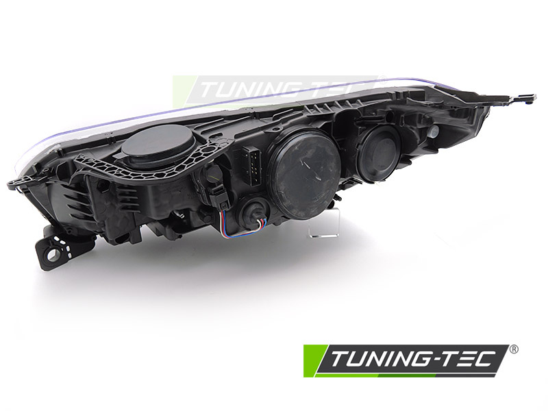 Koplamp links - voor CITROEN C5 2008-2010 sedan/liftback - TYC - chroom