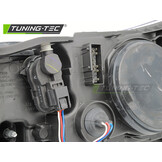 Koplamp links geschikt voor CITROEN C5 2008-2010 sedan/liftback - TYC - chroom