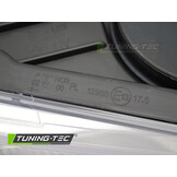 Koplamp links geschikt voor CITROEN C5 2008-2010 sedan/liftback - TYC - chroom