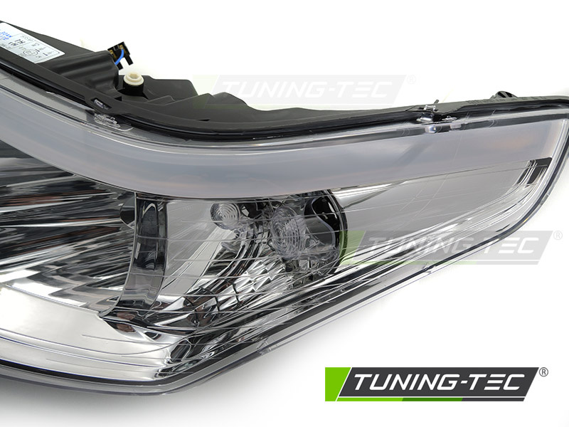 Koplamp links - CITROEN C4 2004-2008 hatchback/coupe - TYC - chroom