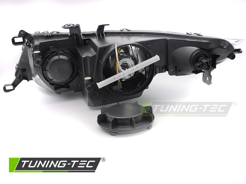 Koplamp rechts - voor Honda Civic VIII 2006-2008 hatchback - TYC - chroom