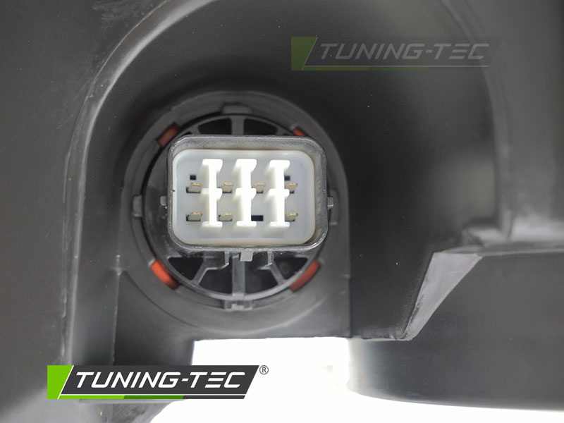 Koplamp rechts - voor Honda Civic VIII 2006-2008 hatchback - TYC - chroom