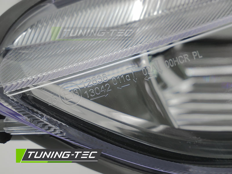 Koplamp rechts - voor Honda Civic VIII 2006-2008 hatchback - TYC - chroom
