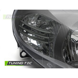 Koplamp rechts - voor Fiat Grande Punto 2005-2008 - TYC - grijs