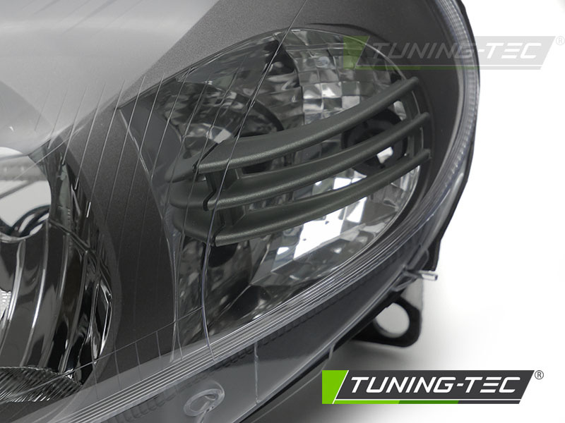 Koplamp links - voor Fiat Grande Punto 2005-2008 - TYC - grijs