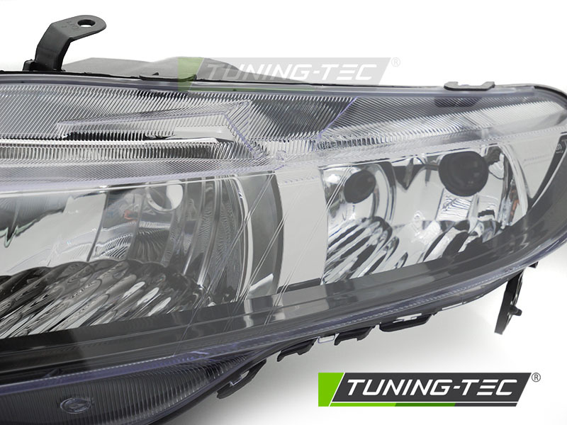 Koplamp links - voor Honda Civic VIII 2006-2008 hatchback - TYC - chroom