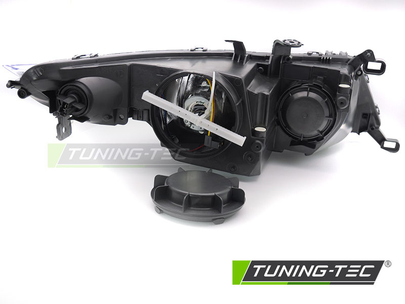 Koplamp links - geschikt voor Honda Civic VIII 2006-2008 hatchback - TYC - chroom