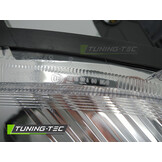 Koplamp links geschikt voor Fiat Grande Punto 2005-2008 - TYC - chroom