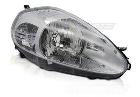 Koplamp rechts geschikt voor Fiat Grande Punto 2005-2008 - chroom
