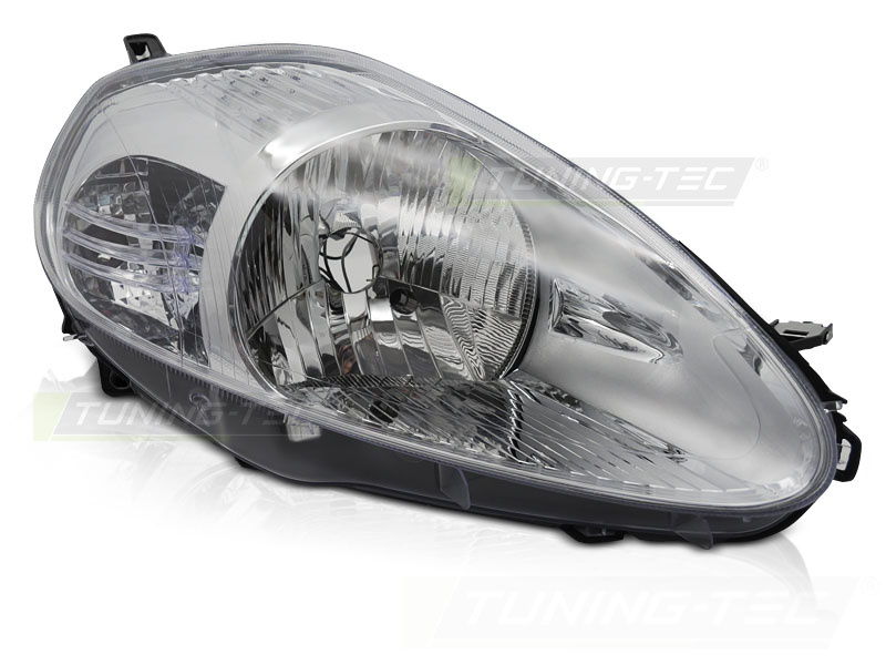 Koplamp rechts - voor Fiat Grande Punto 2005-2008 - chroom