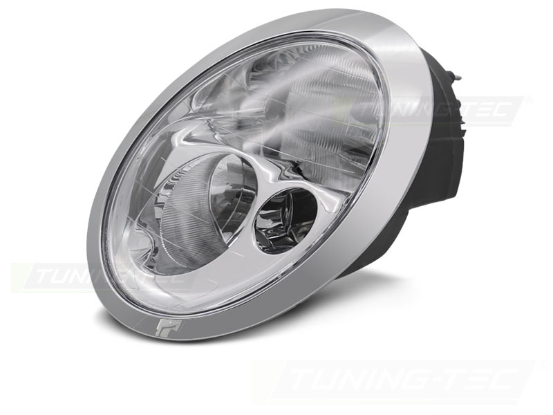 Koplamp links - MINI Cooper R50 R53 2001-2004 - TYC - chroom
