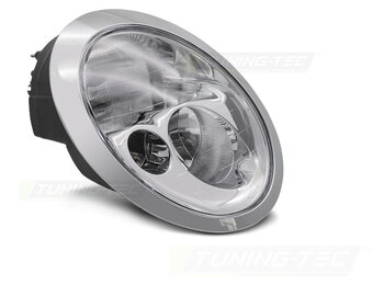Koplamp rechts - MINI Cooper R50 R53 2001-2004 - TYC - chroom
