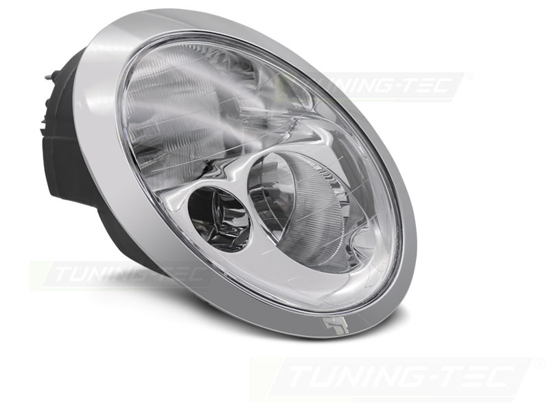 Koplamp rechts - MINI Cooper R50 R53 2001-2004 - TYC - chroom
