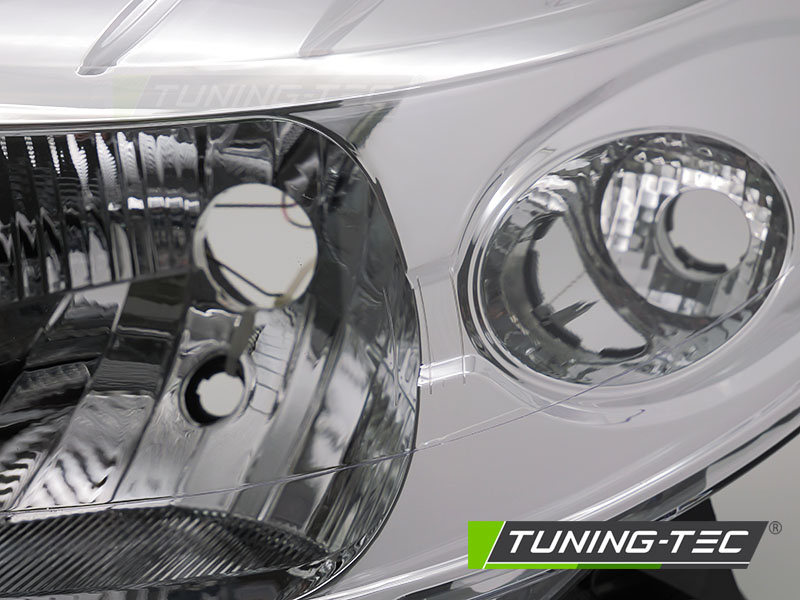 Koplamp links - voor Dacia Sandero 2008-2012 - TYC - chroom