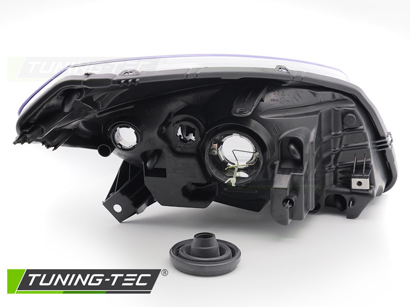 Koplamp links - voor Dacia Sandero 2008-2012 - TYC - chroom