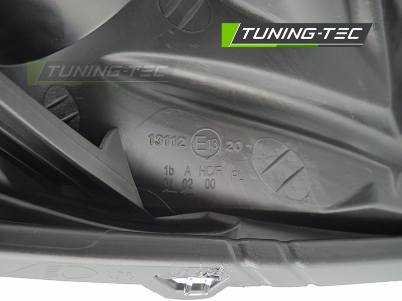 Koplamp links - voor Dacia Sandero 2008-2012 - TYC - chroom