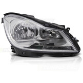 Koplamp rechts - geschikt voor Mercedes W204 2011-2014 sedan/kombi - TYC - chroom
