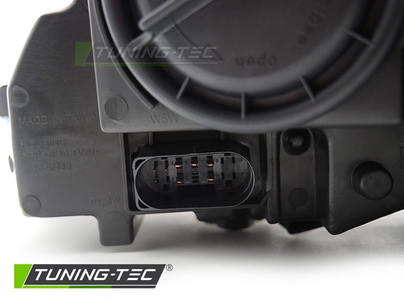 Koplamp rechts - voor Mercedes W204 2011-2014 sedan/kombi - TYC - chroom