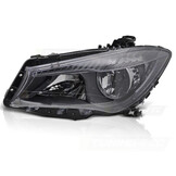 Koplamp links - voor Mercedes CLA coupe/shooting brake - TYC - zwart