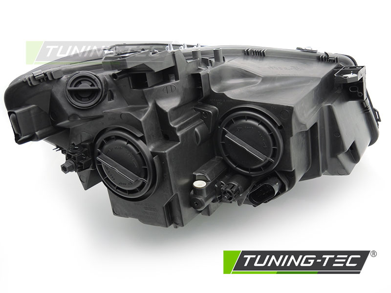 Koplamp links - geschikt voor Mercedes CLA coupe/shooting brake - TYC - zwart