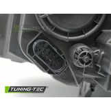 Koplamp links - geschikt voor Mercedes CLA coupe/shooting brake - TYC - zwart