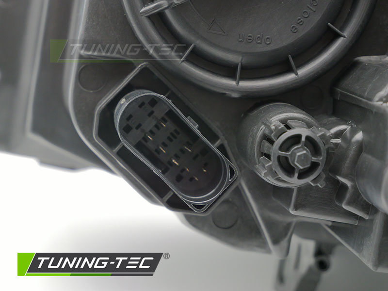 Koplamp links - voor Mercedes CLA coupe/shooting brake - TYC - zwart