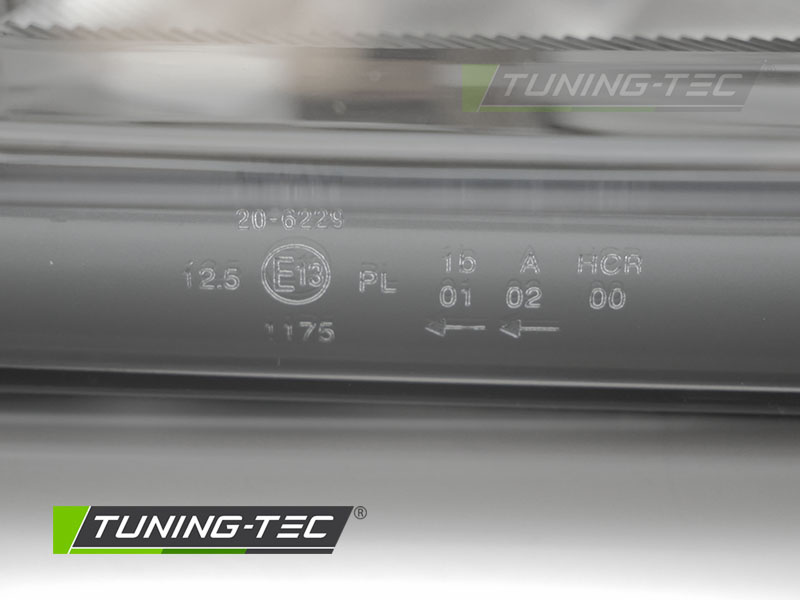 Koplamp links - voor Skoda Fabia 2000-2007 - TYC - zwart