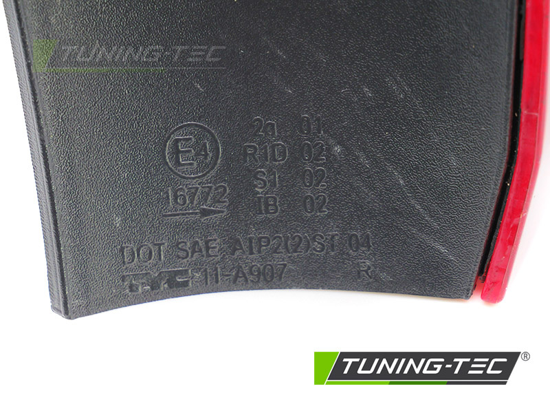Achterlicht links - voor BMW E90 2005-2008 Sedan - rood smoke