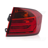 Achterlicht rechts geschikt voor BMW F30 2011-2015 Sedan - rood