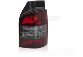 Achterlicht rechts - voor VW T5 2003-2009 klep - rood smoke