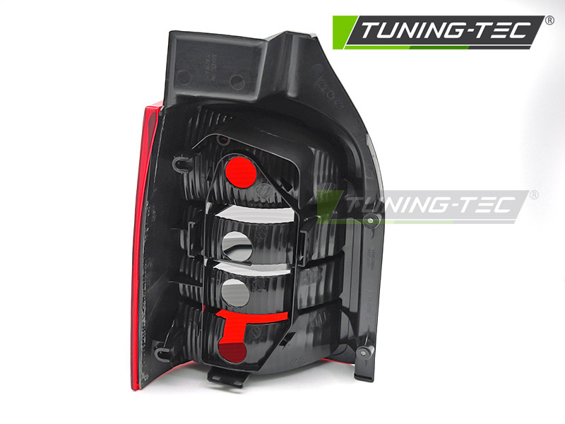 Achterlicht rechts - voor VW T5 2003-2009 klep - rood smoke