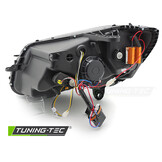 Koplampen geschikt voor Mercedes W205 2014-2018 - TUBE LED - zwart