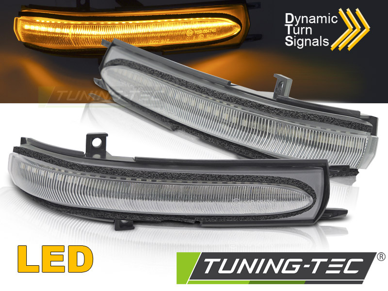 Knipperlichten spiegel Honda Civic 2004-2006 / Accord 2002-2008 - LED - wit