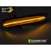 Knipperlichten spiegel geschikt voor Honda Civic 2004-2006 / Accord 2002-2008 - LED - smoke