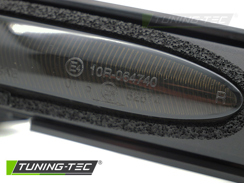 Knipperlichten spiegel geschikt voor Honda Civic 2004-2006 / Accord 2002-2008 - LED - smoke